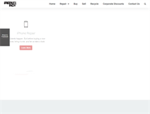 Tablet Screenshot of irepairindy.com